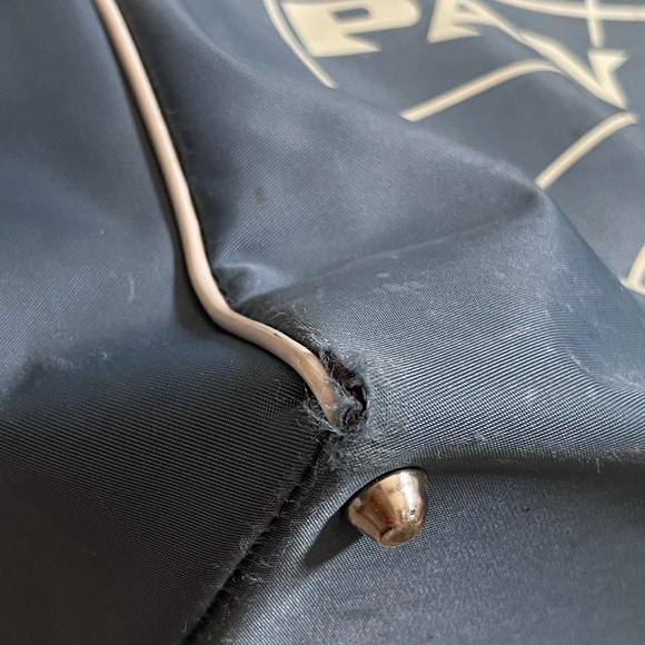 Vintage Pan Am Blue Toiletry Travel Bag Pan-Am - Picture 9 of 9